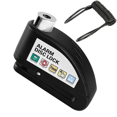 Lock Motosiklet Bisiklet Kilidi Alarmlı Disk Kilit Çelik Gövdeli