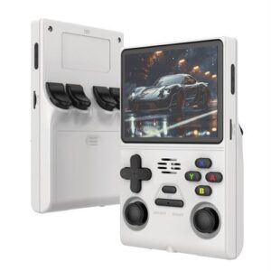 M18 Pro Oyun Konsolu 2 Adet Joystick Taşınabilir Ekranlı HDMI TV Bağlantılı 2 Kablosuz Gamepad 64 Bit Retro Oyun Cihazı